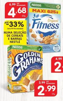 Minipreço Numa seleção de cereais e barras nestlé promoção