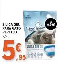 E.Leclerc Pepeted - silica gel para gato promoção
