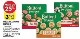 Pingo Doce Buitoni - pizza piccolinis promoção
