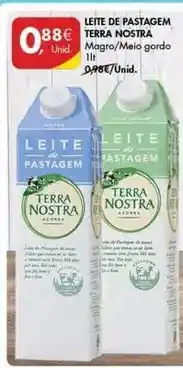 Pingo Doce Terra nostra - leite de pastagem promoção