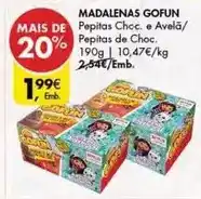 Pingo Doce Madalenas gofun promoção