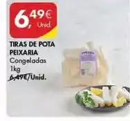 Pingo Doce Peixaria - tiras de pota promoção