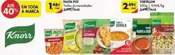 Pingo Doce Knorr - pasta pot promoção
