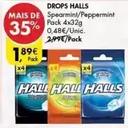Pingo Doce Halls - drops promoção