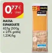 Pingo Doce Massa esparguete promoção