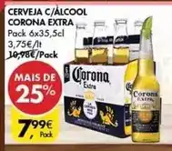 Pingo Doce Corona - cerveja c/alcool extra promoção