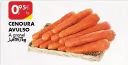Pingo Doce A+ - cenoura avulso promoção