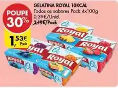 Pingo Doce Royal - gelatina promoção