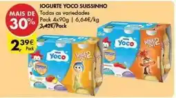 Pingo Doce Yoco - iogurte suissinho promoção