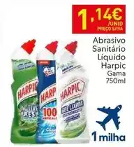 Recheio Harpic - abrasivo sanitário líquido promoção