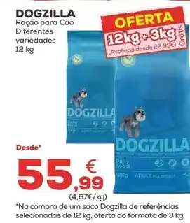 Kiwoko Dogzilla - racao para cao promoção