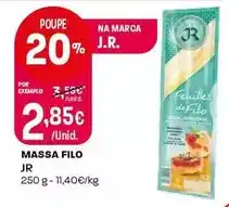 Intermarché Jr - massa filo promoção
