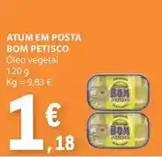 E.Leclerc Bom petisco - atum em posta promoção