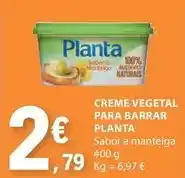 E.Leclerc Planta - creme vegetal para barrar promoção