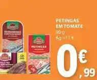 E.Leclerc Petingas em tomate promoção