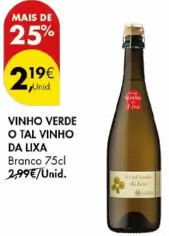 Pingo Doce Vinho verde o tal vinho da lixa branco promoção