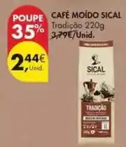 Pingo Doce Sical - café moido promoção