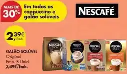 Pingo Doce Nescafé - galão soluvel promoção