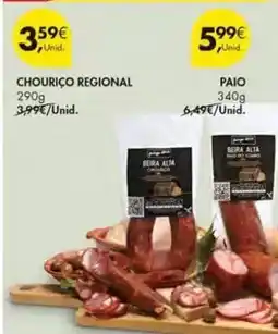 Pingo Doce Chourico regional promoção