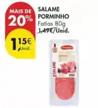 Pingo Doce Porminho - salame promoção