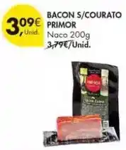 Pingo Doce Primor - bacon s/courato promoção