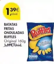 Pingo Doce Ruffles - batatas fritas onduladas promoção