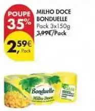 Pingo Doce Bonduelle - milho doce promoção