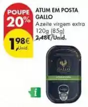 Pingo Doce Gallo - atum em posta promoção