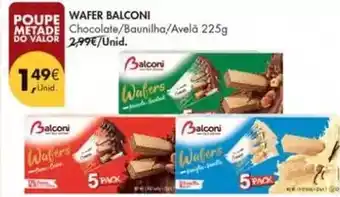 Pingo Doce Balconi - wafer promoção