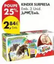 Pingo Doce Kinder - surpresa promoção