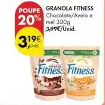 Pingo Doce Fitness - granola promoção