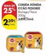 Pingo Doce Pedigree - comida humida p/cao promoção