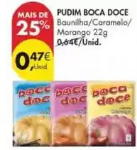 Pingo Doce Boca doce - pudim promoção