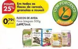 Pingo Doce Aveia promoção