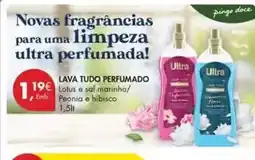 Pingo Doce Lotus - lava tudo perfumado promoção