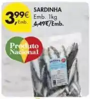 Pingo Doce Nacional - sardinha promoção