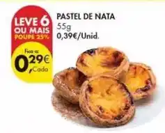 Pingo Doce A+ - pastel de nata promoção