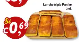 Bolama Lanche triplo Panike und. promoção