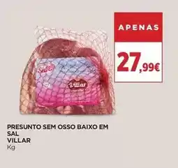El Corte Inglés Villar - presunto sem osso baixo em sal promoção