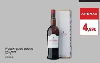 El Corte Inglés Favaios - moscatel do douro promoção