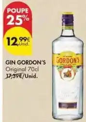 Pingo Doce Gordon's - gin promoção