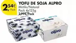 Pingo Doce Alpro - yofu de soja promoção