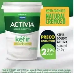 Pingo Doce Activia - kéfir sólido promoção