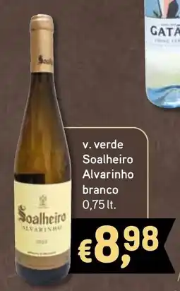 Bolama v. verde Soalheiro Alvarinho branco promoção