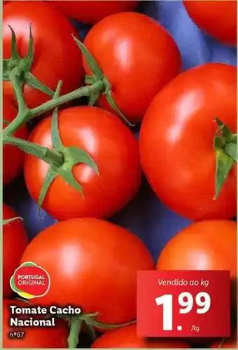 Lidl Nacional - tomate cacho promoção