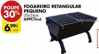 Pingo Doce Fogareiro Retangular Pequeno 30x24cm promoção