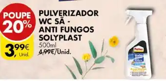 Pingo Doce Pulverizador WC sá - Anti Fungos Solyplast 500ml promoção