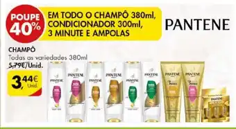Pingo Doce Champô Pantene E380ml promoção