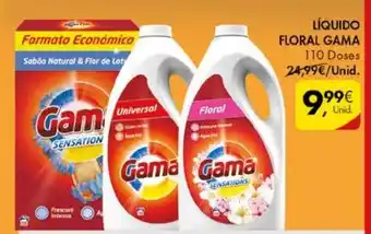Pingo Doce Líquido Floral Gama 110 Doses promoção