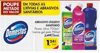 Pingo Doce Abrasivo Líquido Sanitário 700ml promoção